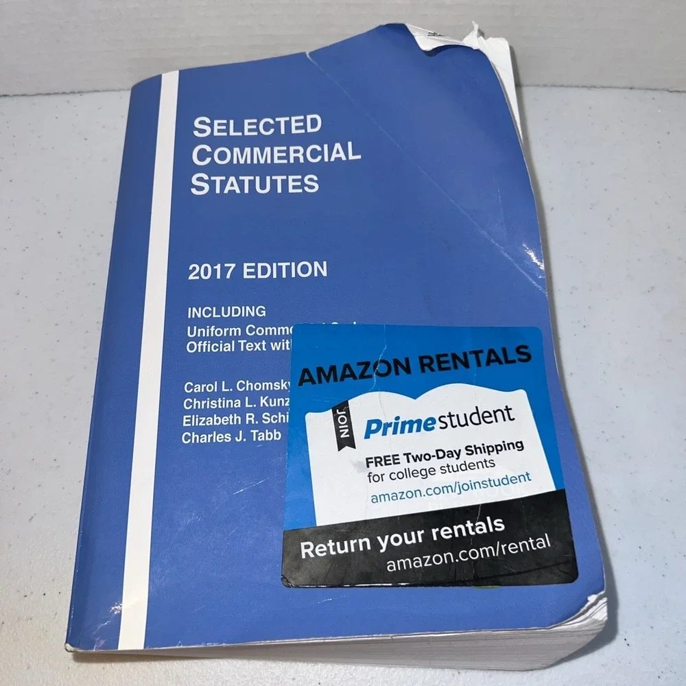 Selected Commercial Statutes : 2017 Edition Paperback Used Textbook